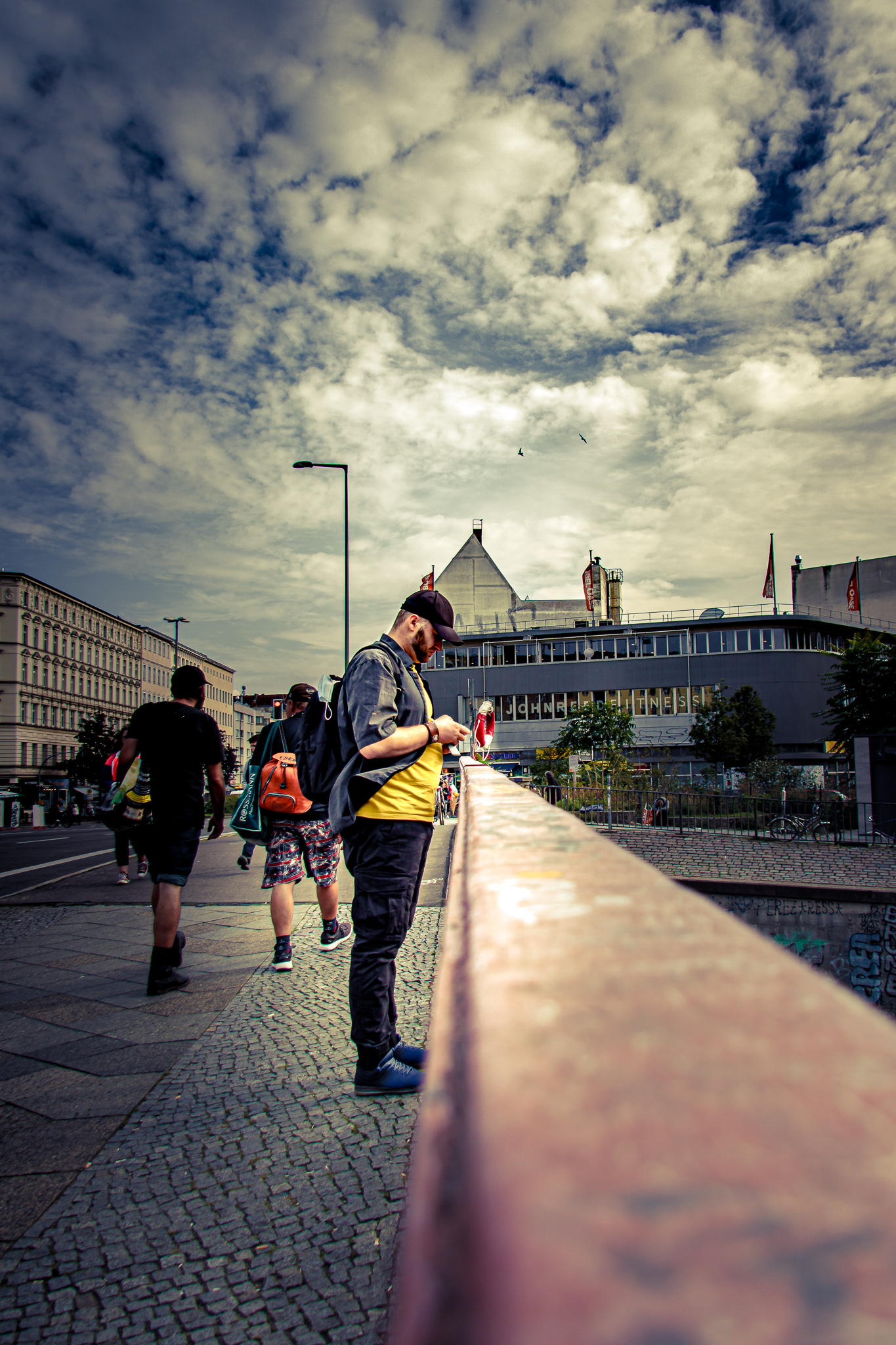 A fisherman without a rod.